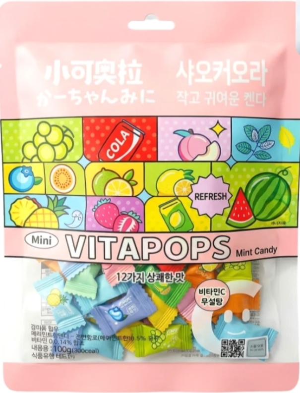 샤오커오라 부작용, 샤오커오라 다이어트 무설탕 비타민C 캔디 베트남 비타팝스 사탕, 효과 3가지 제품정보 분석