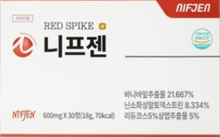 니프젠 효능, 부작용, 효과 3가지 등 제품 정보 분석